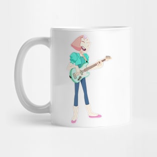 Pearl playing guitar Mug